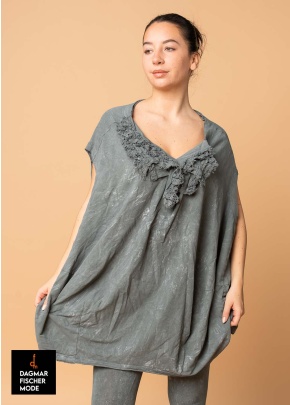 Oversize Tunika von RUNDHOLZ DIP in seaweed fog
