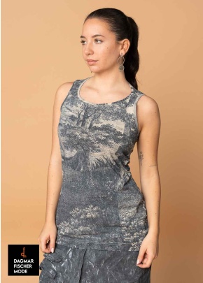Top von RUNDHOLZ DIP mit Allover Print