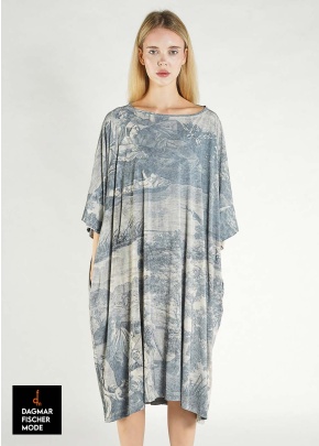 Onesize Kleid von RUNDHOLZ DIP mit Allover Print