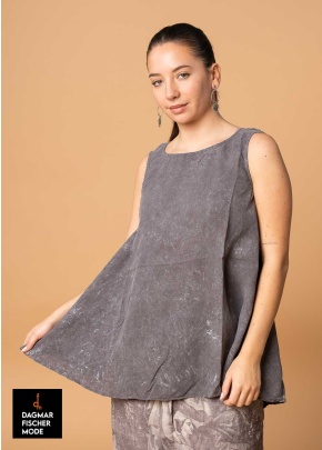 Ärmelloses Top von RUNDHOLZ DIP in amber fog & seaweed fog