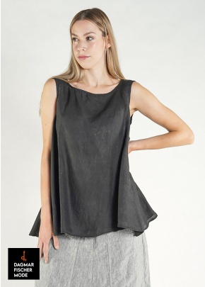 Ärmelloses Top von RUNDHOLZ DIP in black gloss