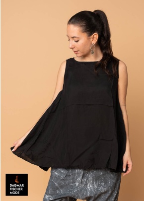Ärmelloses Top von RUNDHOLZ DIP in black gloss