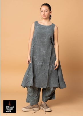 Ärmelloses Kleid von RUNDHOLZ DIP in amber fog & seaweed fog