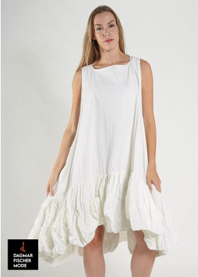 Ärmelloses Oversize Kleid von RUNDHOLZ DIP in black gloss