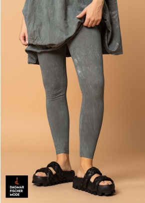 Leggings von RUNDHOLZ DIP in amber fog & seaweed fog