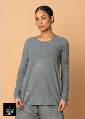 Long-sleeved shirt by RUNDHOLZ DIP in seaweed fog