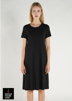 Tunika/kurzes Kleid von RUNDHOLZ DIP in black gloss