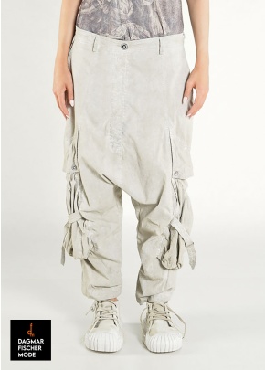 Wide low crotch trousers by RUNDHOLZ DIP in various colors. Fog colors