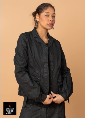 Langärmligen Taillierte Jacke von RUNDHOLZ DIP in black gloss