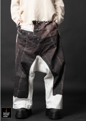 Limited Edition - Hose mit Print von RUNDHOLZ DIP in brown print