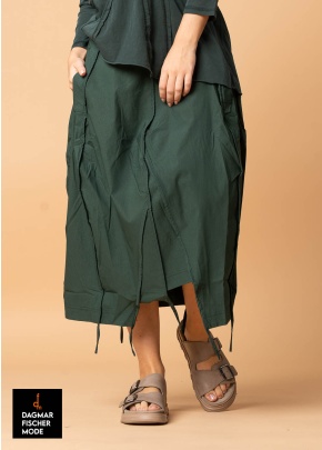Bell skirt by RUNDHOLZ BLACK LABEL in black & tree