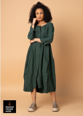 Coat dress by RUNDHOLZ BLACK LABEL in black & tree