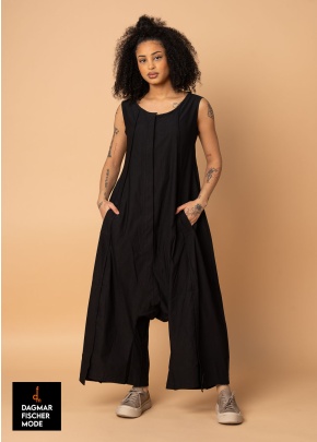 Legerer Overall von RUNDHOLZ BLACK LABEL in black & tree