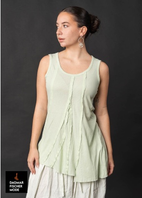 Legeres Top von RUNDHOLZ BLACK LABEL in black, tree, mint & lime