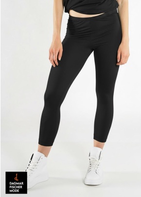 Leggings von RUNDHOLZ BLACK LABEL in black, grass & mint