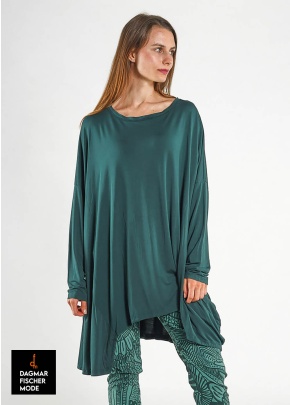 Legeres Oversize Shirt von RUNDHOLZ BLACK LABEL in black, grass & mint