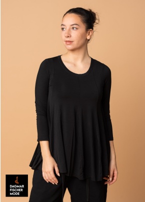 Weites Shirt von RUNDHOLZ BLACK LABEL in black, grass & mint