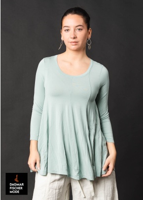 Weites Shirt von RUNDHOLZ BLACK LABEL in black, grass & mint