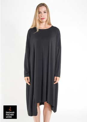 Kleid von RUNDHOLZ BLACK LABEL in black, grass & mint