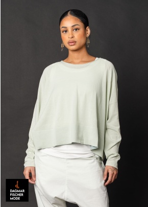 Sweater by RUNDHOLZ BLACK LABEL in mint, lime & grass