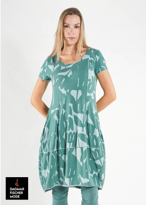 Taillierte Tunika von RUNDHOLZ BLACK LABEL in black print