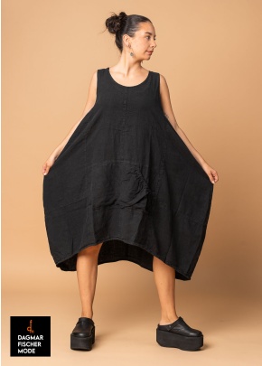 Tailliertes Onesizekleid von RUNDHOLZ BLACK LABEL in black & salina