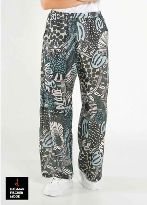 Lightweight summer trousers from RUNDHOLZ BLACK LABEL in multicolor