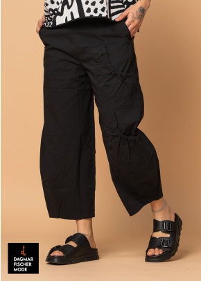 Elasticated balloon trousers by RUNDHOLZ BLACK LABEL in black