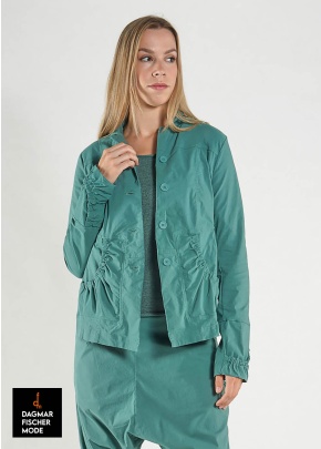 Elastischer Blazer von RUNDHOLZ BLACK LABEL in black, tree & salina