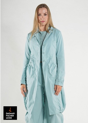 Elastischer Mantel von RUNDHOLZ BLACK LABEL in black, tree & salina