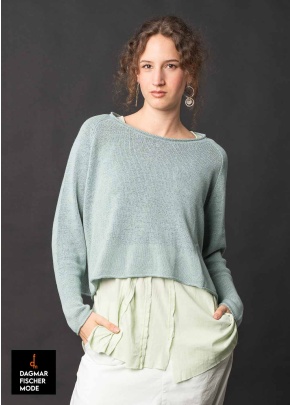 Short knitted sweater by RUNDHOLZ BLACK LABEL in all colors of the season