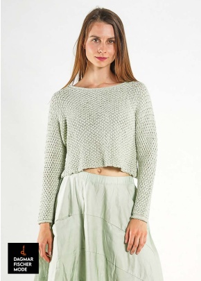 Sehr Kurzer Lochstrickpulli von RUNDHOLZ BLACK LABEL in verschiedenen Farben