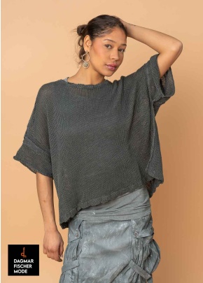 Unisex-Leinenstrickpulli von RUNDHOLZ DIP in Farben der Saison