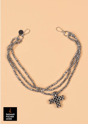 Necklace A CHAIN M by PLÜ in silver