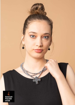 Necklace A CHAIN M by PLÜ in silver