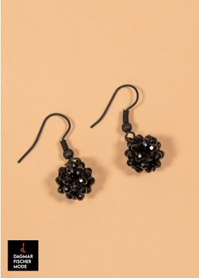 Earring EARRING MARBLE by PLÜ in black