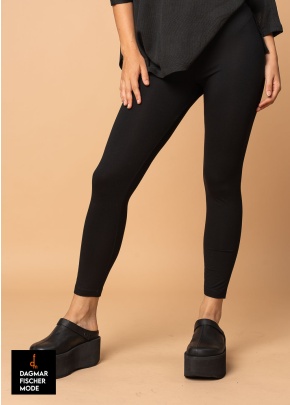 Jersey-Leggings von ELSEWHERE in black & midnight green
