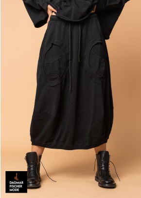 Sweat-Maxirock von RUNDHOLZ BLACK LABEL in black