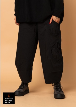7/8 Hose mit auffallenden Taschen von RUNDHOLZ BLACK LABEL in black