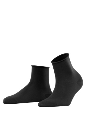 Cotton Touch Damen Kurzsocken von FALKE in black