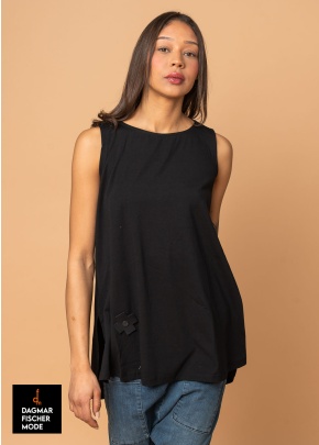 Jersey Top A TOP von PLÜ in black & white