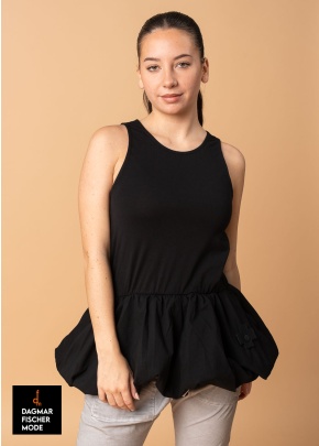 Top RACER TOP by PLÜ in white