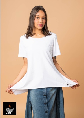 Jersey Halbarm-Shirt MY ½ SHIRT von PLÜ in white