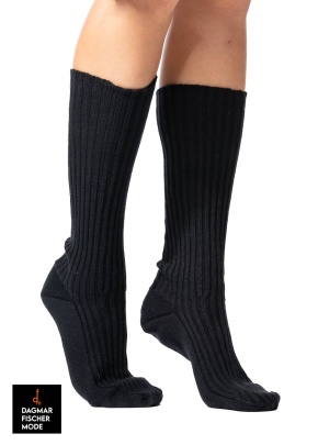 Socken mit Kaschmiranteil von KEDZIOREK in black