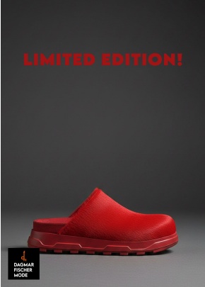 Clog von LOFINA in kebir rosso/bright red - LIMITED EDITION
