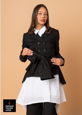 Taillierter Blazer BOW BLAZER von PLÜ in black