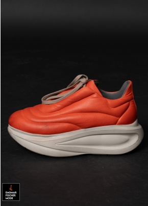 High sneakers by LOFINA in Gasoline spritz aperol / perla akoya