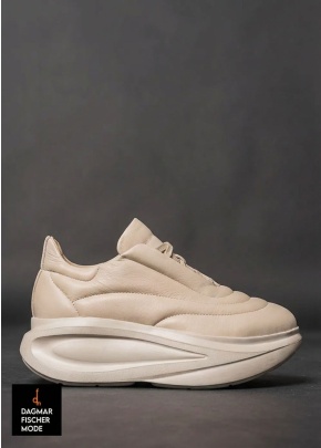 High sneakers by LOFINA in Gasoline perla akoya / perla akoya