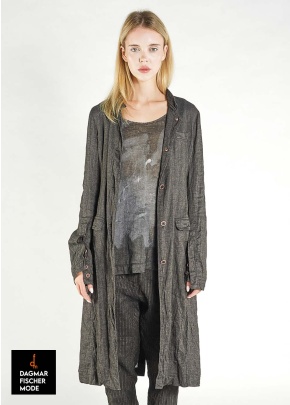 Ausgefallener Mantel von RUNDHOLZ DIP in black fog