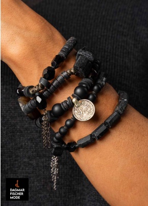 Armband „BLACK“(5er-Set) von Mya Lambrecht